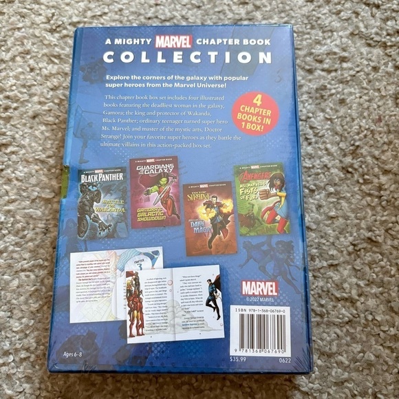 A Mighty Marvel Chapter Book Collection NEW Chapter Books Black Panther - Picture 5 of 5